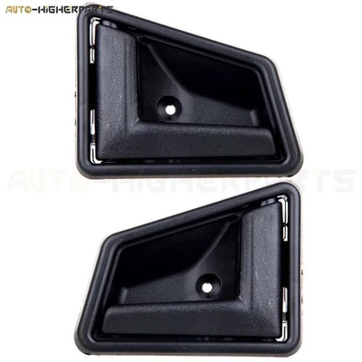 For 1989-1998 Suzuki Sidekick Right Left Side 2 Pcs Black Interior Door Handles - Изображение 1 из 4