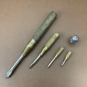 Vintage Sperry New Holland Brass And Steel Nesting Screwdriver Read - Picture 1 of 6