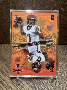 2024 Comodín 5 Cartas Draw Fútbol Kaidon Salter Naranja Espejo 1/1 - Imagen 1 de 3