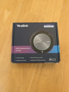 Yealink USB Speakerphone CP700 Portable Bluetooth Speaker - Black, Microsoft - Picture 1 of 5