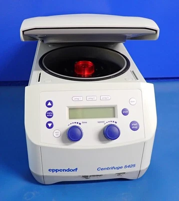 EPPENDORF 5425 微型离心机 带离心转子 FA-24x2 和盖 — 第 1/4 张图片