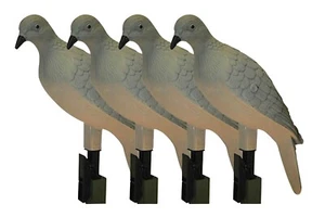 Mojo Outdoors HW9004 Clip On Dove Species Natural Plastic 4 Per Pack - Picture 1 of 1