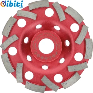 Smerigliatrice a Tazza Diamantata Extra Speed Concrete 125 Mm X 22,2 Mm Mola a T - Foto 1 di 12