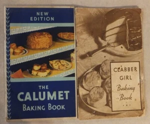 CALUMENT BAKING BOOK 1931 & CLABBER GIRL BAKING BOOK 1934 GENERAL FOODS & HULMAN - Picture 1 of 5