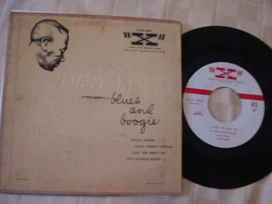 JIMMY YANCEY blues and boogie part "a", nm- ep on X, 1954 - Picture 1 of 1