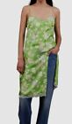 $910 Meryll Rogge Women's Green Silk Twill Slip Dress Size IT36/US0