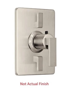 California Faucets TO-THC2L-77-PN Shower Thermostatic Valve Trim Polished Nickel - Picture 1 of 9