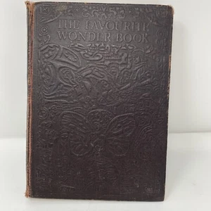 The Favorite Wonder Book 1938 Odhams Press Ltd. London Vintage - Picture 1 of 10