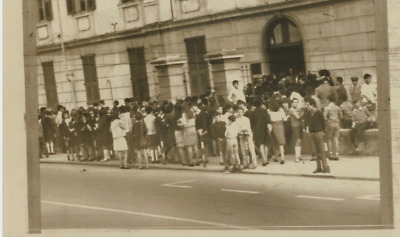 Italy, San Remo Schools, Protesta Vintage Silver Print 13x18 Circa