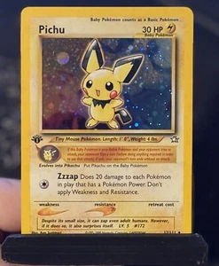 Pichu 12/111 Neo Genesis Holo - Picture 1 of 2