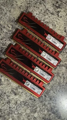 G.SKILL Ripjaws 16GB (4 x 4GB) DIMM PC3-12800 DDR3-1600 Memory Sticks RAM - Image 1 of 2
