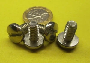 Binding Head Slotted Machine Screw 18-8 Stainless, 1/4"-20 x .500" Length 50 Pcs - Picture 1 of 11
