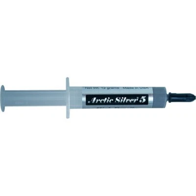 Arctic Silver AS5-12G High-Density Polysynthetic Silver Thermal Compound - Image 1 of 2