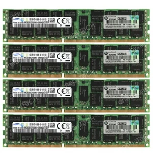 64GB 4x16GB PC3-14900R 1866 Registered Mac Pro Late 2013 A1481 MacPro 6,1 Memory - Picture 1 of 5
