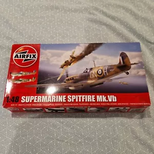Airfix 1:48 Supermarine Spitfire Mk.Vb Model Kit - New - Picture 1 of 2