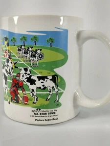 Taza All Star Cows Holstein Serie Mundial Super Bowl 2004 béisbol, pasto - Imagen 1 de 8
