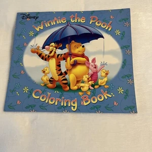 Disney Winnie The Pooh Coloring Book Paperback Piglet Tigger Vintage 2004 - Picture 1 of 3