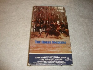 The Horse Soldiers VHS Video John Wayne William Holden - Picture 1 of 3