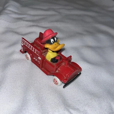 Camión de bomberos Ertl Looney Tunes Red Daffy Duck Diecast 1988 vintage  Foto 1 de 4