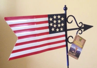 Good Directions Americana Flag Painted Aluminum 836 with Garden Pole - Image 1 of 4
