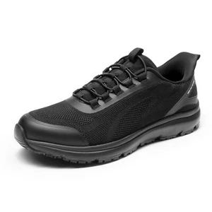 Men's Sneakers Non Slip Work Shoes Water Resistance Lightweigh Dress Shoes - Picture 1 of 13