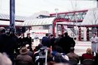 Vtg 90's Orig Photo Slide Hamilton NJ Rail Station Opening  bb080