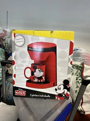 Cafetera Mickey Mouse de un solo servicio nueva nunca usada nueva en caja Foto 1 de 3
