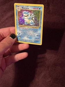 Blstoise Base Set Holo Pokemon Raw  - Bild 1 von 3