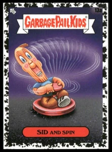 Sid and Spin #13a Topps 2024 Garbage Pail Kids At Play GPK Black - Picture 1 of 2