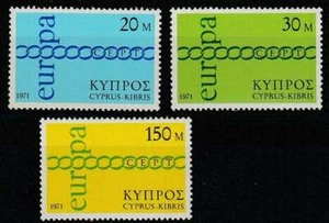 Cyprus postfris 1971 MNH 359-361 - Europa / Cept - Picture 1 of 1