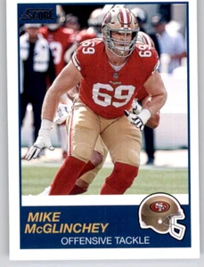 2019 Score Mike McGlinchey NFL PWE Base Card 49ers #330 - Picture 1 of 2