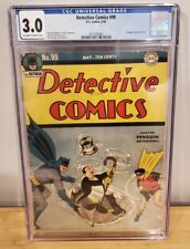 Detective Comics #99 CGC 3.0 1945 - EARLY Penguin Cover - RARE ISSUE🔥