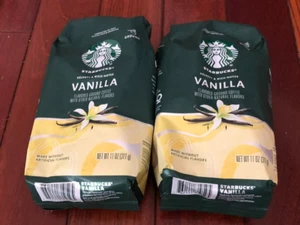 2 Starbucks Vanilla Ground Coffee 11oz - Picture 1 of 1