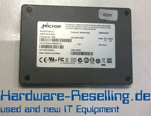 Micron 256GB SSD C400-MTFDDAC256MAM MTFDDAK256MAY-1AH1ZABDA MTFDDAK256MAZ-1AE1ZA - Afbeelding 1 van 4