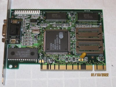 KY2-JAX-CVGA54PCI CIRRUS LOGIC  PCI video card VGA CL-GD5440-J-QC-B vintage - Image 1 of 4