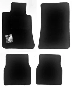 4 tapis de sol velours spécifique BMW série 3 E30 berline et coupé - Picture 1 of 4