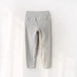 Kids Girl Boy Striped Pants Bottoming Trousers Long John Sleepwear Casual Indoor - Picture 1 of 18