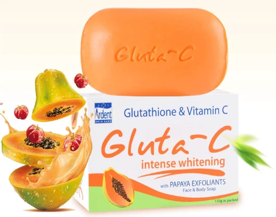 Gluta-C PAPAYA Skin Lightening & Brightening Soap 135g