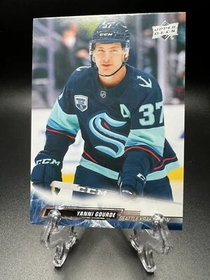 2022-23 Upper Deck Series 2 - #402 Yanni Gourde Kraken - Image 1 of 2