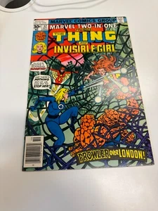 MARVEL TWO IN ONE #32 Thig & Invisible Girl (1977) - 9.2 NEAR MINT- (MARVEL) - Picture 1 of 5