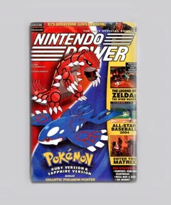 POKEMON RUBY SAPHIRE / NINTENDO POWER - IMÁN NEVERA 2"x3" (juego revista retro - Imagen 1 de 3