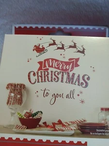 weihnachten wandbild " Frohe Weihnachten euch allen " - Bild 1 von 3