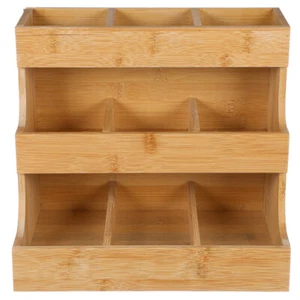 Coffee Condiment Rack Sugar Packets Organizer Kitchen Pantry Cabinets - Picture 1 of 11