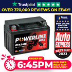 Ptx9bs Motorcycle Battery   Replaces Ytx9 Bs   Suzuki Dr650 1998   2004