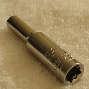 Husky 3/16" 6 Point 1/4" Drive Deep Polished Chrome Socket New  - Picture 1 of 2