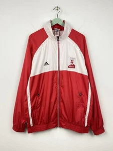 Denmark Sydney 2000 Olympic Team Track Top Jacket Adidas Vintage sz L Men - Picture 1 of 12