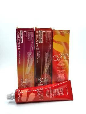 Matrix Color Sync by Socolor Creme Tönung Haar Farbe ohne Ammoniak 84ml G83.1 - Bild 1 von 3