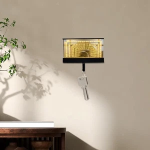 Tunnel Car Key Holder Key Rack USB Rechargeable Hanging Ornament Easy to Install - Picture 1 of 5