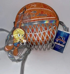 Space Jam: A New Legacy Tweety Basketball Crossbody Bag Danielle Nicole NWT - Picture 1 of 4