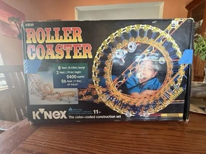 KNEX Classic Roller Coaster, Original Box and Instructions, Vintage, 63030 - Picture 1 of 4